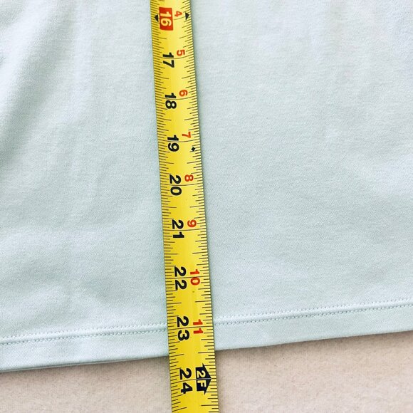 Lands End Girls Light Blue Short Sleeve Polo Shirt Size Medium 10-12 Cotton NWOT - Picture 10 of 10